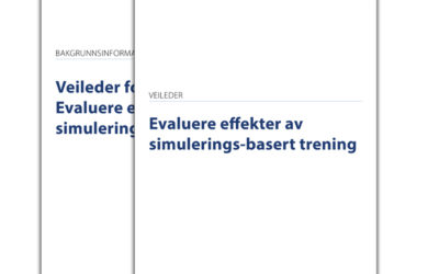 Evaluere effekter av simuleringsbasert trening